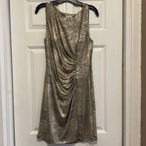 Calvin Klein Gold Dress